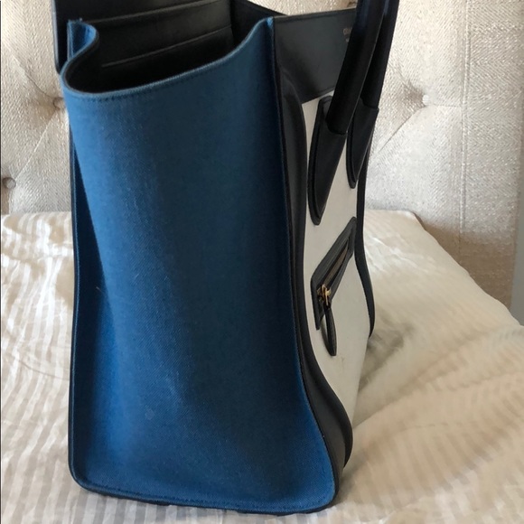 Celine bag the colors are tan, black, blue - Picture 2 of 8